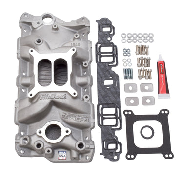 Edelbrock EDELBROCK PN 2701 CHEVROLET SB PERFORMER EPS MANIFOLD W GASKETS BOLTS STUDS RTV 2040 | 2040