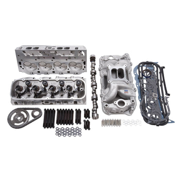 Edelbrock PWR PKG TOP END KIT BBC 396-454 1995 and EARLIER 540+HP OVAL PORT | 2079