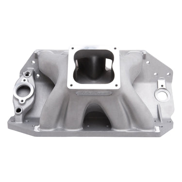Edelbrock EDELBROCK MANIFOLD BBC BIG VICTOR II 4500 FLANGE CNC PORT MATCH FOR EDELBROCK BIG VICTOR 618268  618368 HEADS TALL DECK 10.2 28009 | 28009