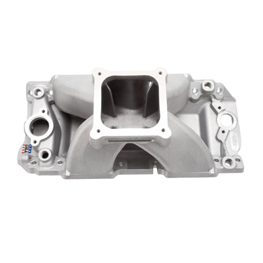 Edelbrock MANIFOLD BBC SV 565 .070 THICK FLANGE SHORT DECK | 2895
