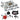Edelbrock PF4 FUEL INJECTION KIT SEQUENTIAL PORT BBF 429/460 1968 TO 1987 625 MAX HP 35 LbHr INJECTORS SATIN | 35680