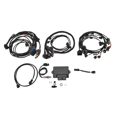 PRO FLO 4 FUEL INJECTION KIT XT SEQUENTIAL PORT BBC RECT PORT STD DECK 775 MAX HP 60 LbHr INJECTORS SATIN