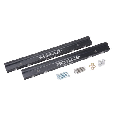 PRO FLO 4 FUEL INJECTION KIT SEQUENTIAL PORT BBC OVAL PORT 850 MAX HP 60 LbHr INJECTORS SATIN