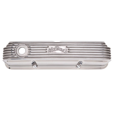 Edelbrock VALVE COVER CLASSIC ALUMINUM FORD FE POLISHED | 4162