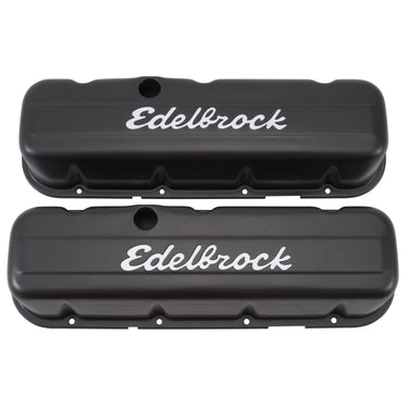 Edelbrock V/C TALL BBC BLACK | 4683