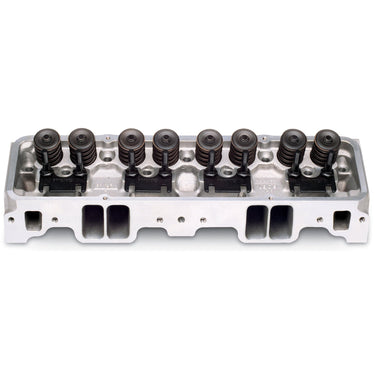Edelbrock EDELBROCK CYL HEAD PERFORMER SBC WITH STRAIGHT SPARK PLUGS  EXHAUST CROSSOVER (COMPLETE SINGLE) 60759 | 60759