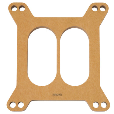 Edelbrock SPACER CARB 1/2in WOOD FIBER LAMINATE DIVIDED | 8722