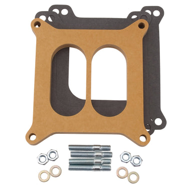 Edelbrock 1/2in DIVIDED WOOD SPACER | 8725