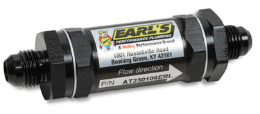 Earls BLACK -6 AN 35 MIC ELEMENT FUEL FILTER | AT230106ERL