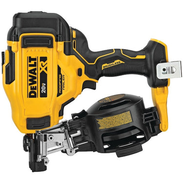 DEWALT DCN45RNB 20V MAX* 15Ã‚Â° Cordless Coil Roofing Nailer (Bare Tool)