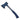 Estwing E6-25A 14" Blue Camper's Axe With Tent Stake Puller