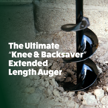 Extended Length Bulb Auger (3" x Standing Lengths)