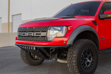 Addictive Desert Design Addictive Desert Designs 2010 - 2014 Ford Raptor ADD PRO Front Bumper Steel Hammer Black Powder Coat F018052100103 | F018052100103
