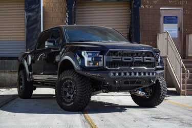 Addictive Desert Design Addictive Desert Designs 2017 - 2020 Ford Raptor Stealth Fighter Front Bumper Steel Hammer Black Powder Coat F111182860103 | F111182860103