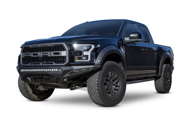 Addictive Desert Design Addictive Desert Designs 2017 - 2020 Ford Raptor Stealth Fighter Front Bumper Steel Hammer Black Powder Coat F111182860103 | F111182860103