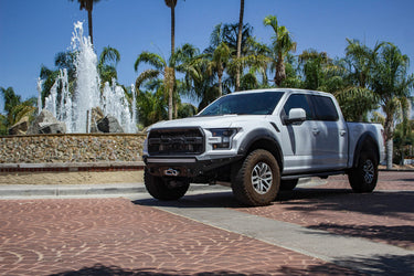 Addictive Desert Design Addictive Desert Designs 2017 - 2020 Ford Raptor Stealth Fighter Front Bumper Steel Hammer Black Powder Coat F111202860103 | F111202860103