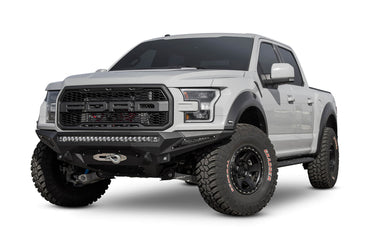 Addictive Desert Design Addictive Desert Designs 2017 - 2020 Ford Raptor Stealth Fighter Front Bumper Steel Hammer Black Powder Coat F111202860103 | F111202860103
