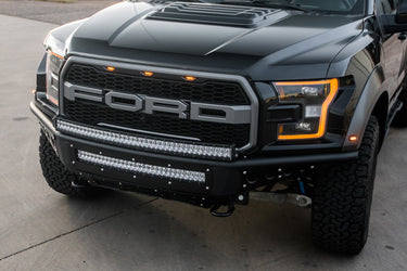 Addictive Desert Design Addictive Desert Designs 2017 - 2020 Ford Raptor Venom R Front Bumper Steel Hammer Black Powder Coat F112492820103 | F112492820103