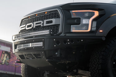 Addictive Desert Design Addictive Desert Designs 2017 - 2020 Ford Raptor Venom R Front Bumper Steel Hammer Black Powder Coat F112492820103 | F112492820103