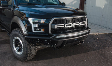 Addictive Desert Design Addictive Desert Designs 2017 - 2020 Ford Raptor Stealth R Front Bumper Steel Hammer Black Powder Coat F113772890103 | F113772890103