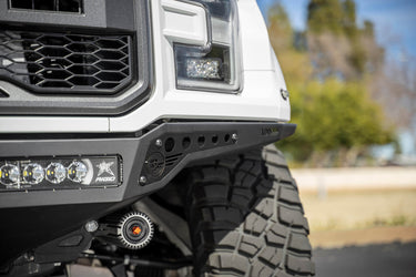 Addictive Desert Design Addictive Desert Designs 2017 - 2020 Ford Raptor Rock Fighter Frame Cut Front Bumper Steel Hammer Black Powder Coat F114922770103 | F114922770103