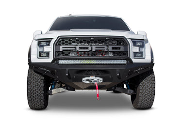 Addictive Desert Design Addictive Desert Designs 2017 - 2020 Ford Raptor HoneyBadger Front Bumper Steel Hammer Black Powder Coat F117382860103 | F117382860103
