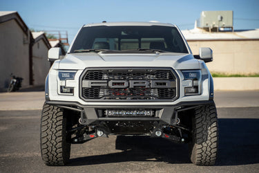 Addictive Desert Design Addictive Desert Designs 2017 - 2020 Ford Raptor ADD PRO Bolt-On Front Bumper Steel Hammer Black Powder Coat F118102100103 | F118102100103