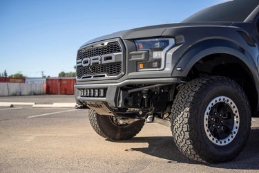 Addictive Desert Design Addictive Desert Designs 2017 - 2020 Ford Raptor ADD PRO Bolt-On Front Bumper Steel Hammer Black Powder Coat F118102100103 | F118102100103