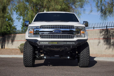 Addictive Desert Design Addictive Desert Designs 2018 - 2020 Ford F-150 Stealth Fighter Front Bumper Steel Hammer Black Powder Coat F181192860103 | F181192860103