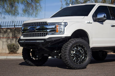 Addictive Desert Design Addictive Desert Designs 2018 - 2020 Ford F-150 Stealth Fighter Front Bumper Steel Hammer Black Powder Coat F181192860103 | F181192860103