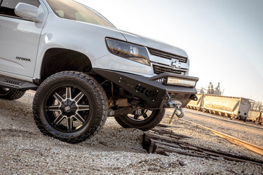 Addictive Desert Design Addictive Desert Designs 2015 - 2020 Chevy Colorado GMC Canyon HoneyBadger Front Bumper Steel Hammer Black Powder Coat F357382720103 | F357382720103