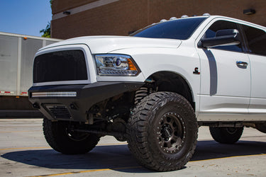 Addictive Desert Design Addictive Desert Designs 2010 - 2018 Dodge RAM 2500 3500 Stealth Fighter Front Bumper Steel Hammer Black Powder Coat F511182770103 | F511182770103