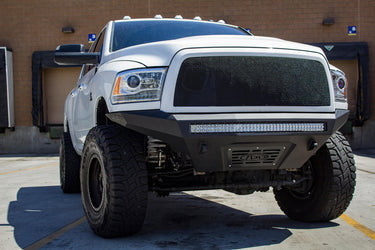 Addictive Desert Design Addictive Desert Designs 2010 - 2018 Dodge RAM 2500 3500 Stealth Fighter Front Bumper Steel Hammer Black Powder Coat F511182770103 | F511182770103