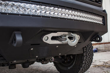 Addictive Desert Design Addictive Desert Designs 2016 - 2023 Toyota Tacoma HoneyBadger Front Bumper Steel Hammer Black Powder Coat F687382730103 | F687382730103