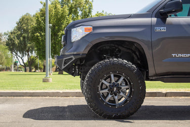 Addictive Desert Design Addictive Desert Designs 2014 - 2021 Toyota Tundra Stealth Fighter Front Bumper Steel Hammer Black Powder Coat F741422860103 | F741422860103