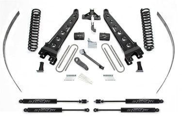 Fabtech 8IN RAD ARM SYS W COILS and STEALTH 2008-16 FORD F250 4WD W FACTORY OVERLOAD | K2124M