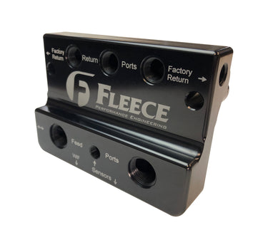 Fleece Performance Fleece 2010-2018 - 4th Gen Dodge Cummins Fuel Distribution Block FPE-FFD-RF-4G | FPE-FFD-RF-4G