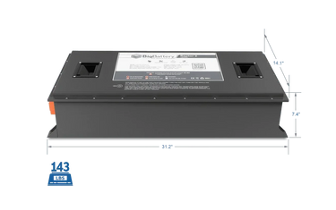 BigBattery 72V RAPTOR 2 LiFePO4 Battery | 7.68kWh | Game-Changing Power for Golf Carts