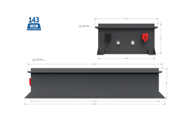 BigBattery 72V RAPTOR 2 – 7.68kWh LiFePO4