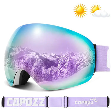 Enjoy the Slopes Outdoor Ski Goggles with UV400