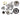 Holley COMP HI DRV BKT KIT LS LT W O A C-NATU | 20-143
