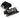 Holley KIT FORD UPPER LOWER BLACK MANIFOLD | 300-72BK