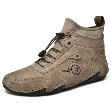 Conquer Winter in Style: Men's Leather Snow Boots