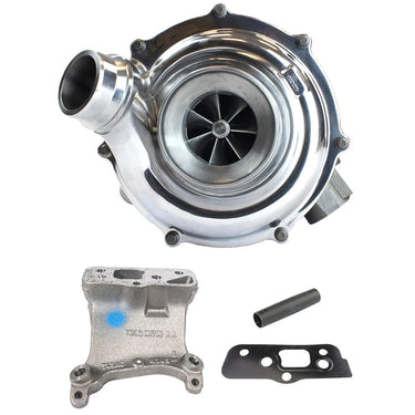 Industrial Injection Industrial Injection 2015-2016 Ford 6.7L 3 4 PU XR SERIES 64.5MM BILLETT UPG 32E103-XR1 | 32E103-XR1