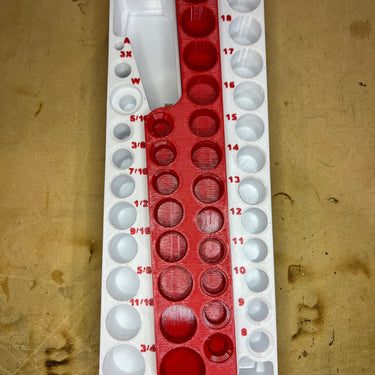 Packout Drawer Insert for 43-Piece Impact Socket Set - Slimline Style (IST-T D)