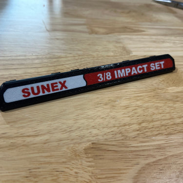 Packout Drawer Insert for Sunex 80 pc. 3/8" Master Impact Socket Set (SMS)
