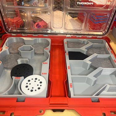 Low Profile Packout Insert For Detail Sandpaper (DSD LP)