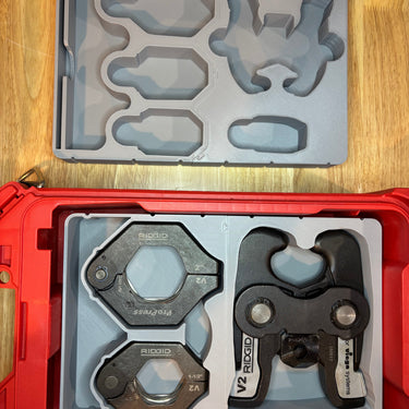Packout Insert for Ridgid V2 Jaws (RPV)