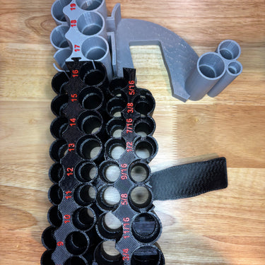 Packout Insert Upgrade Kit For Gen 2 M12 Stubby 3/8" Impact Wrench + 43-piece Impact Socket Set (SWASH2 HS)