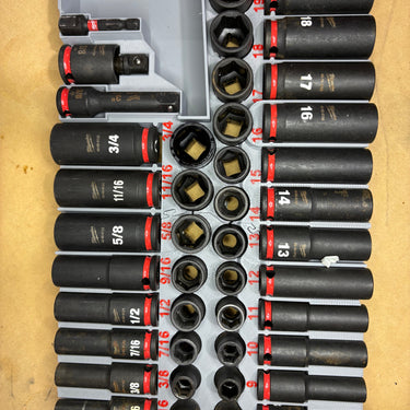 Packout Insert For 3/8" 43-Piece Impact Socket Set (IST-T)